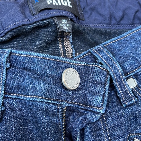 Paige Edgemont Jeans Size 25. - Picture 9 of 10